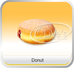 Doughnut / Berliner (lemon cream / pastry cream / blueberry jam / strawberry jam)